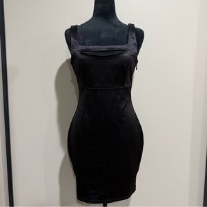 Guess Black Mini Dress with Cut Outs